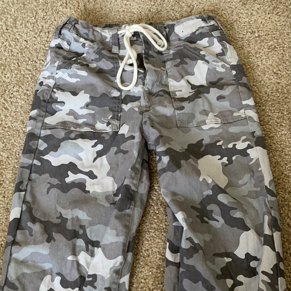 Camo cargo pants